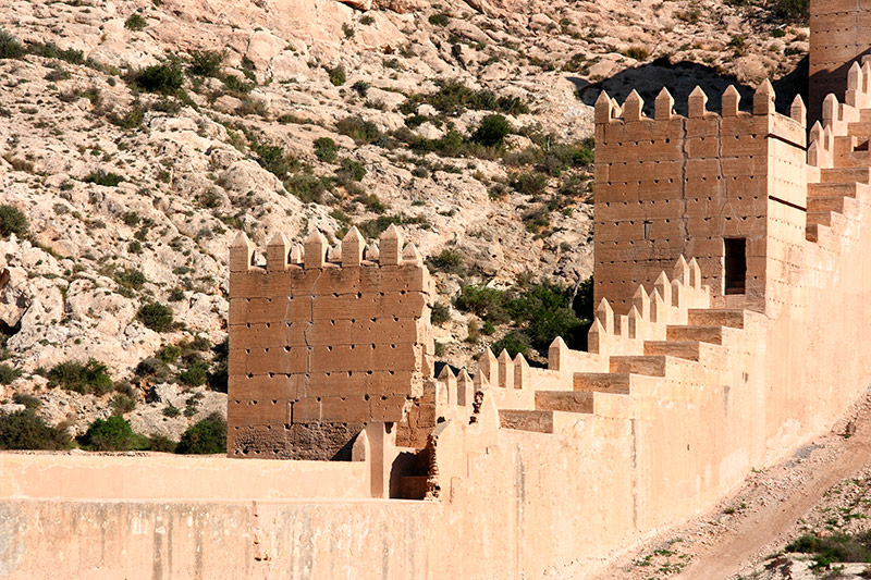 La alcazaba de Almería
