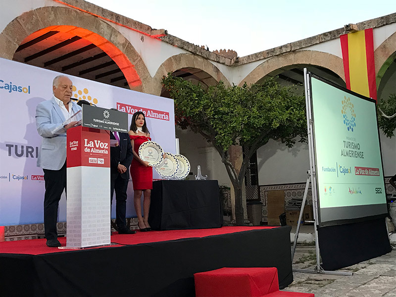 José María Rossell, galardonado con los Premios del Turismo Almeriense